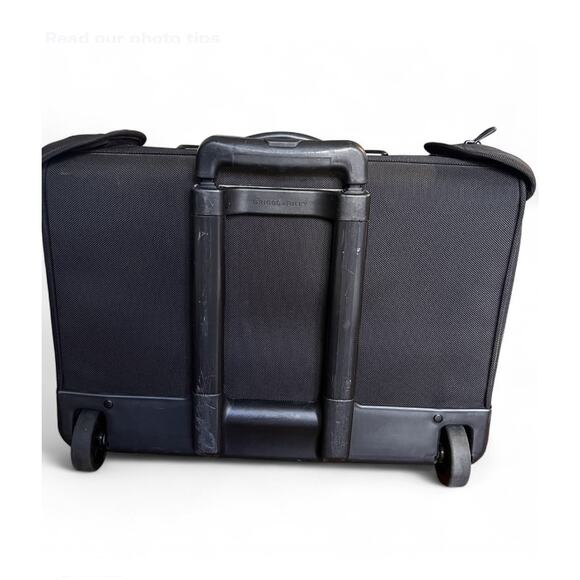 Briggs & Riley Baseline Deluxe Wardrobe Spinner Garment Bag Suitcase VGC U-374 - Picture 4 of 10